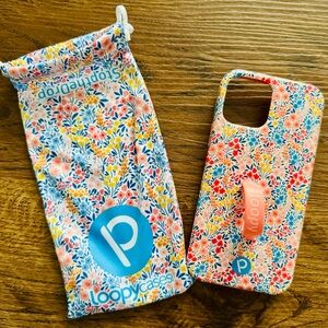 iPhone 12 Pro floral loopy case